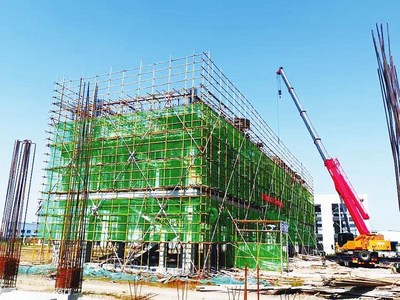 安徽璽越新材料科技 廠房建設有序推進 輕質建筑材料銷售蓄勢待發